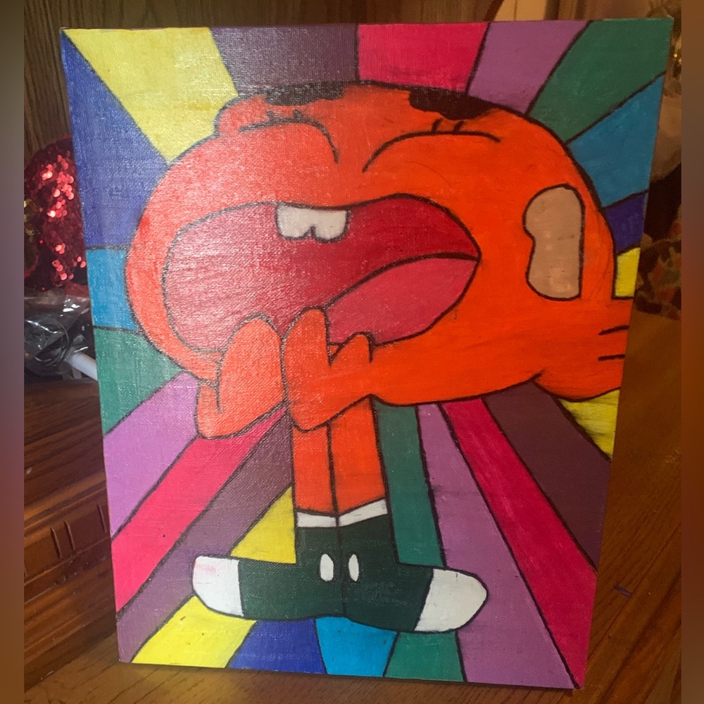 Darwin painting